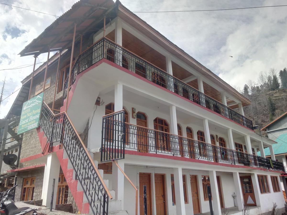 Snow Nest Paying Guest House Manāli Exterior foto
